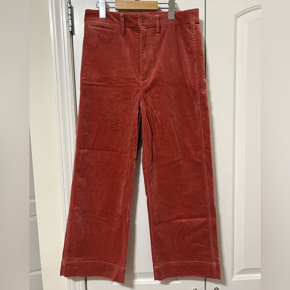 Madewell Emmet Wide Leg Crop pant size 28